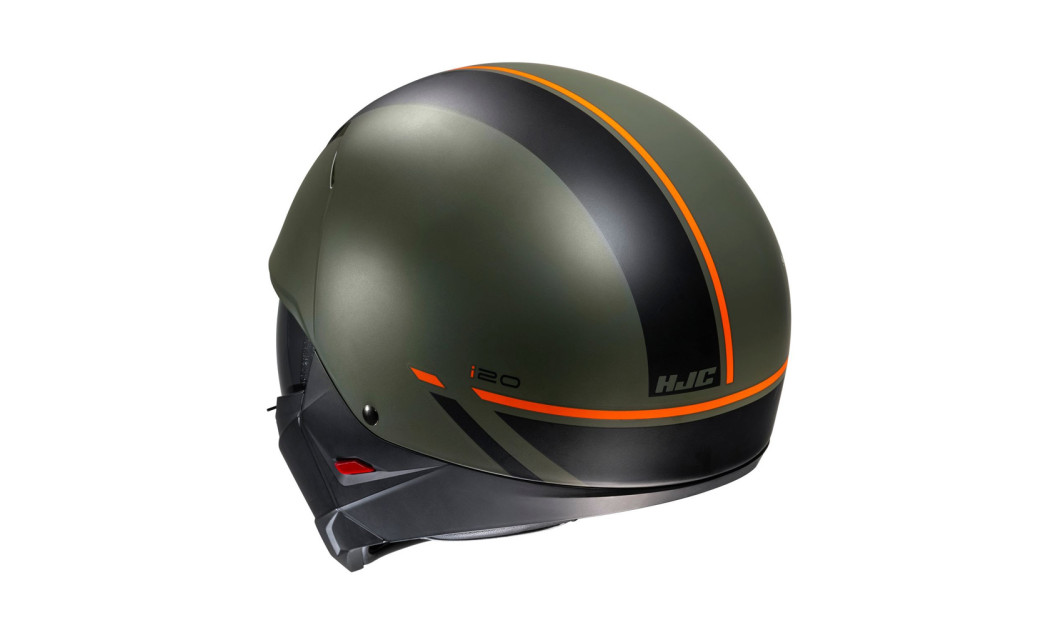 HJC i20 BATOL MC4SF ΚΡΑΝΟΣ FULL FACE ΜΕ ΑΠΟΣΠΩΜΕΝΟ ΠΙΓΟΥΝΙ KHAKI BLACK
