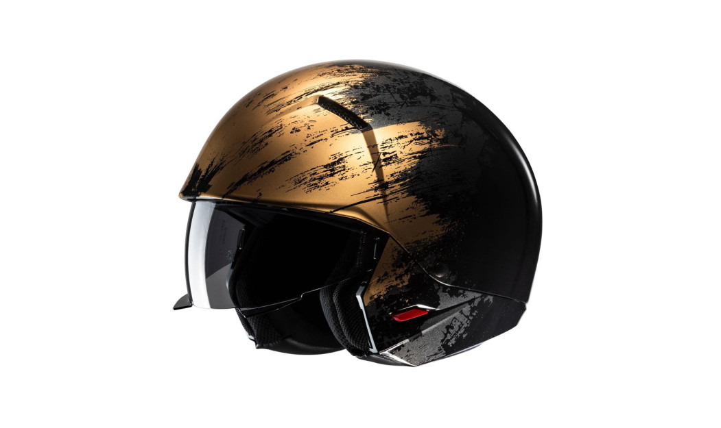 HJC i20 FURIA MC3HSF ΚΡΑΝΟΣ FULL FACE ΜΕ ΑΠΟΣΠΩΜΕΝΟ ΠΙΓΟΥΝΙ GOLD BLACK