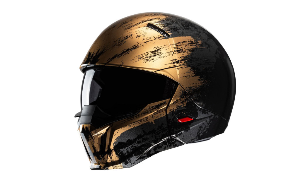 HJC i20 FURIA MC3HSF ΚΡΑΝΟΣ FULL FACE ΜΕ ΑΠΟΣΠΩΜΕΝΟ ΠΙΓΟΥΝΙ GOLD BLACK