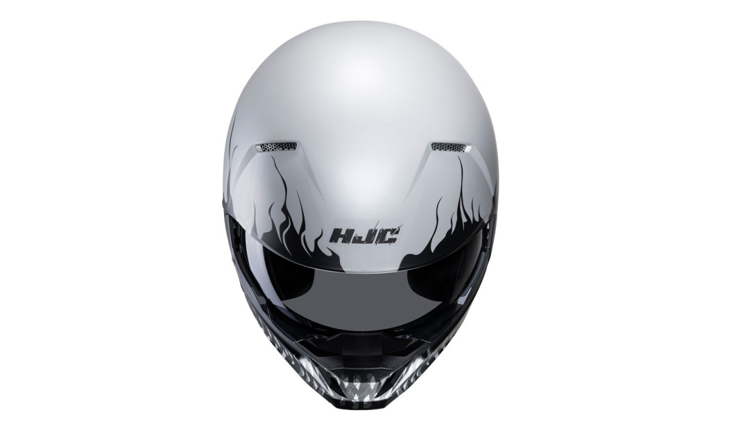 HJC i20 SCRAW MC10SF ΚΡΑΝΟΣ FULL FACE ΜΕ ΑΠΟΣΠΩΜΕΝΟ ΠΙΓΟΥΝΙ GREY BLACK