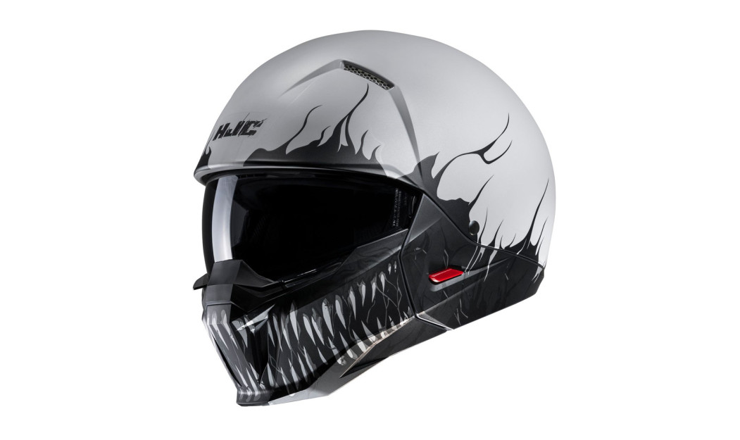 HJC i20 SCRAW MC10SF ΚΡΑΝΟΣ FULL FACE ΜΕ ΑΠΟΣΠΩΜΕΝΟ ΠΙΓΟΥΝΙ GREY BLACK