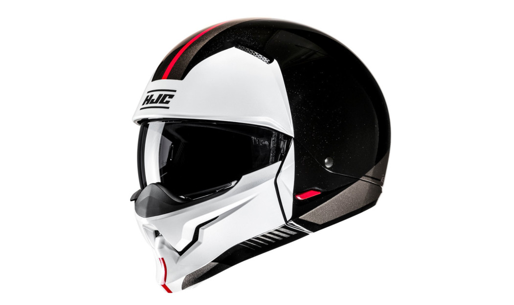 HJC i20 VENA MC1 ΚΡΑΝΟΣ FULL FACE ΜΕ ΑΠΟΣΠΩΜΕΝΟ ΠΙΓΟΥΝΙ BLACK WHITE