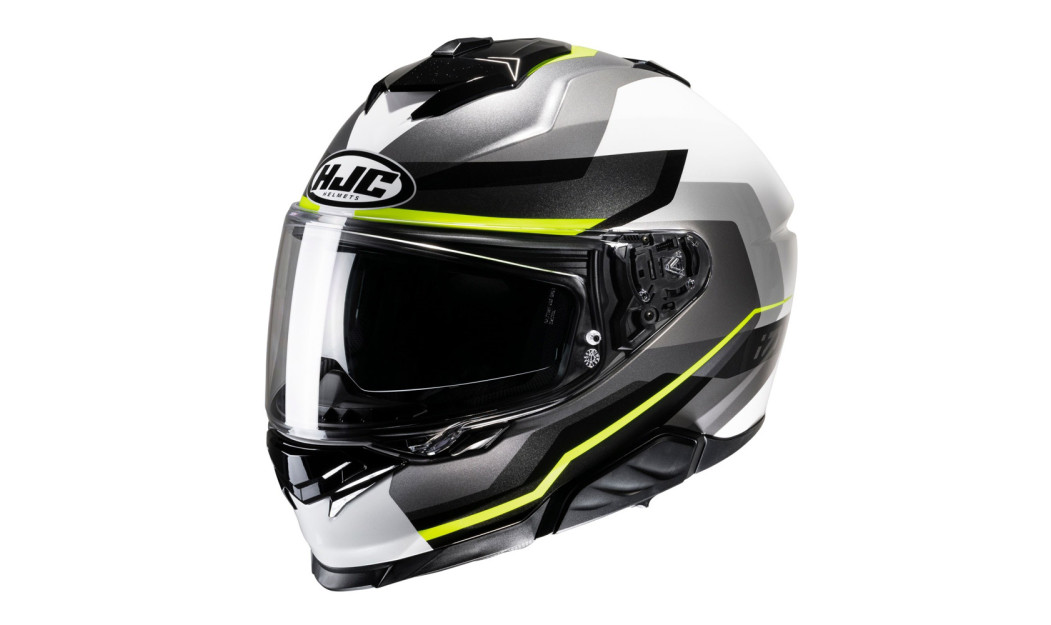 HJC i71 NIOR MC3HSF ΚΡΑΝΟΣ FULL FACE TITANIUM FLUO