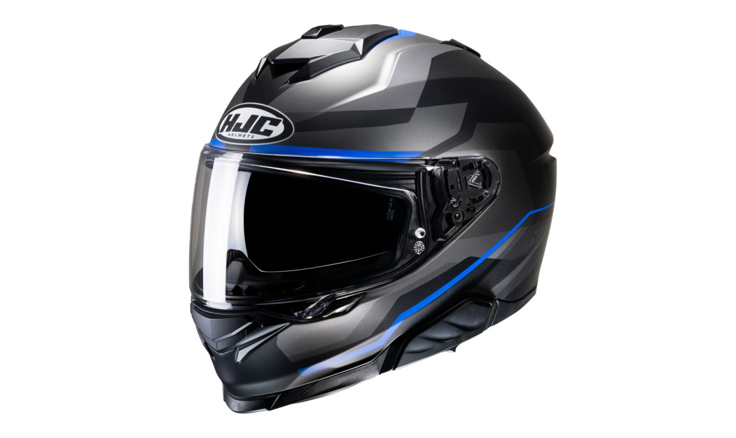 HJC i71 NIOR MC1SF ΚΡΑΝΟΣ FULL FACE TITANIUM BLUE