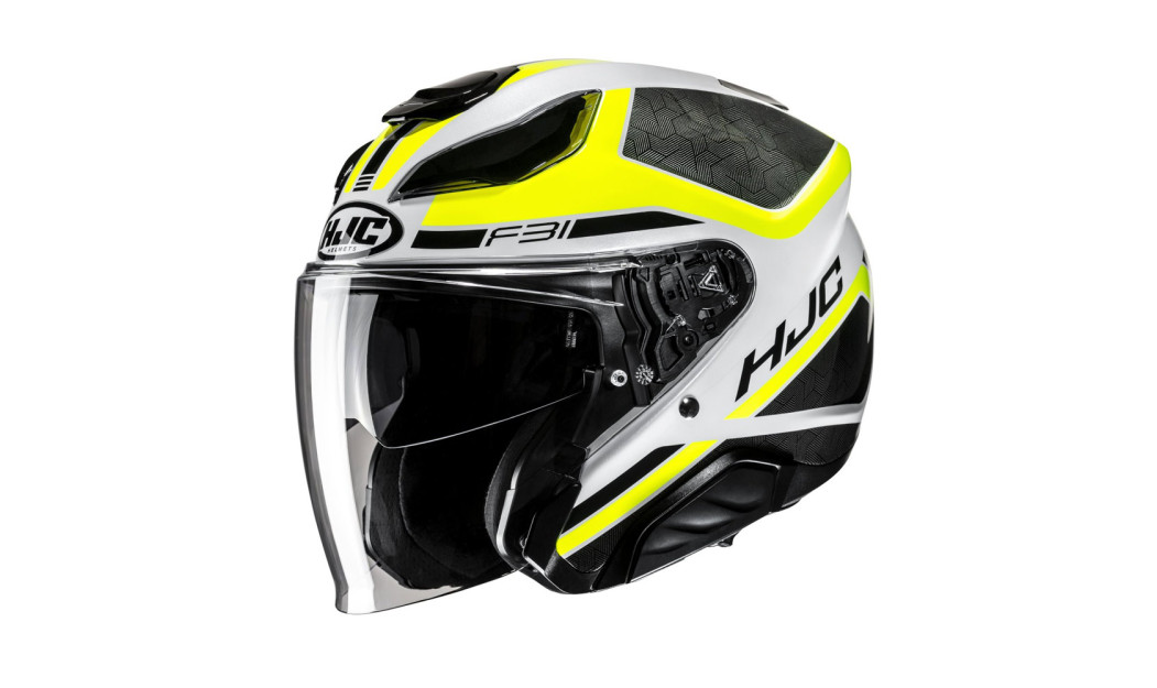 HJC F31 CERON MC3H ΚΡΑΝΟΣ JET YELLOW BLACK