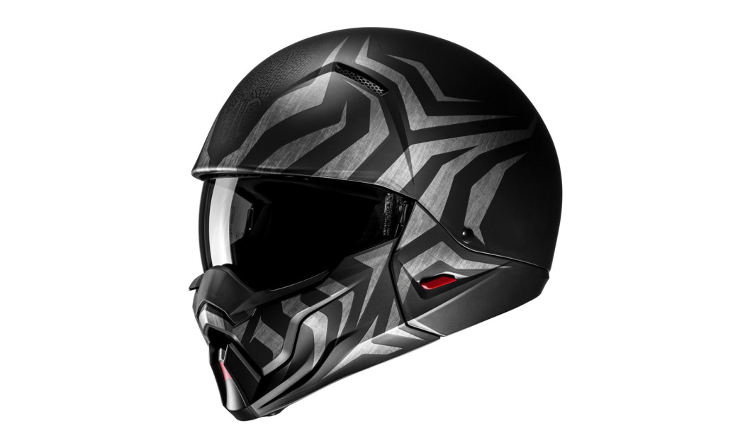 HJC i20 THORN MC5SF ΚΡΑΝΟΣ FULL FACE ΜΕ ΑΠΟΣΠΩΜΕΝΟ ΠΙΓΟΥΝΙ BLACK SILVER