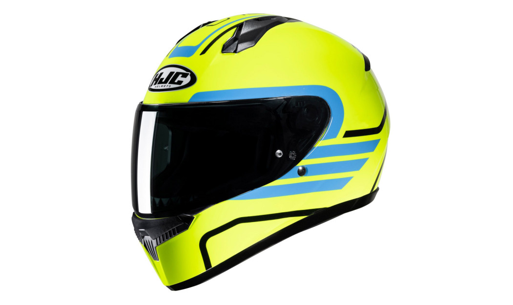 HJC C10 LITO MC3H ΚΡΑΝΟΣ FULL FACE FLUO