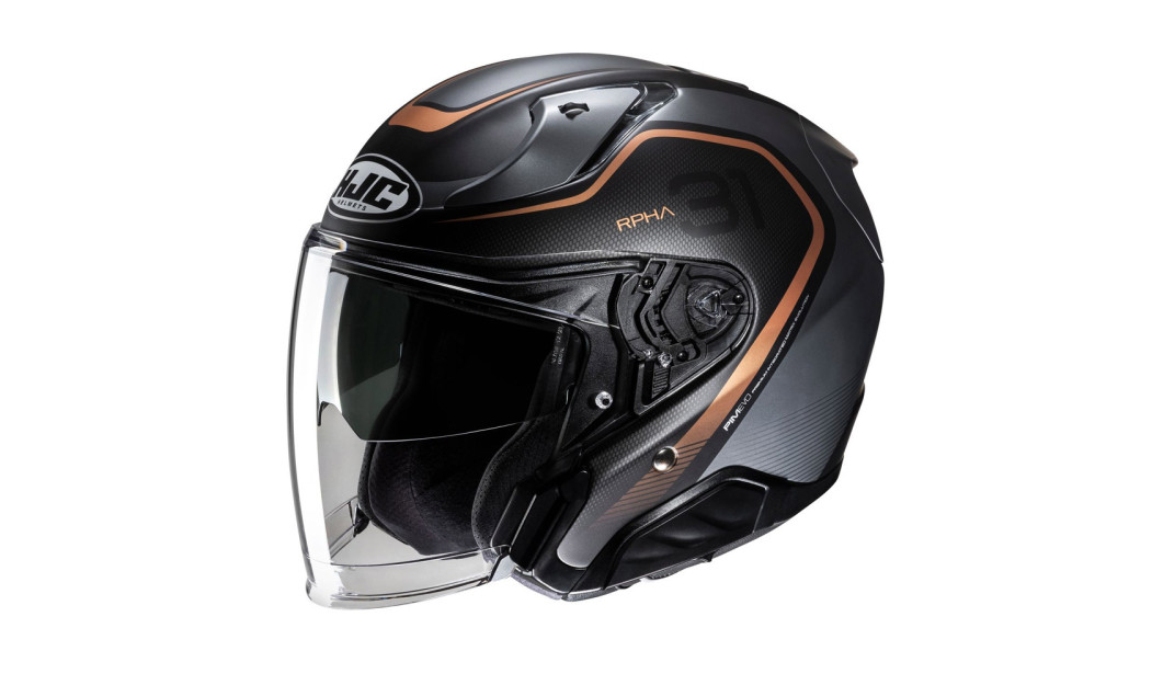 HJC RPHA 31 KOUV MC3HSF ΚΡΑΝΟΣ JET GOLD BLACK