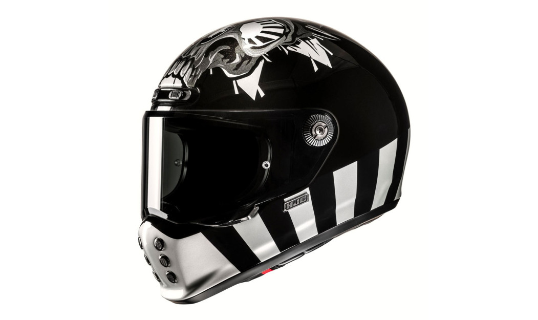 HJC V10 CRANIA MC5 ΚΡΑΝΟΣ FULL FACE BLACK WHITE