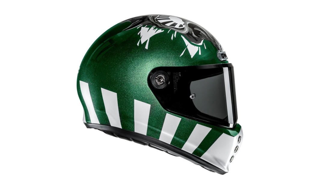 HJC V10 CRANIA MC4 ΚΡΑΝΟΣ FULL FACE GREEN WHITE