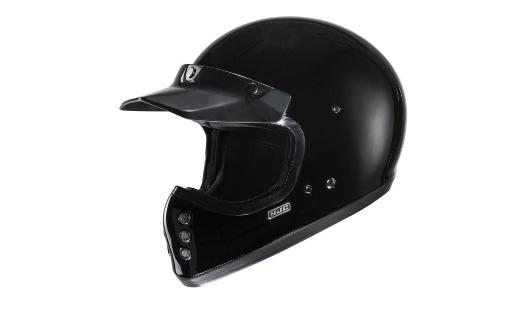 HJC V60 ΚΡΑΝΟΣ ΜΗΧΑΝΗΣ KEVLAR OFF ROAD VINTAGE BLACK