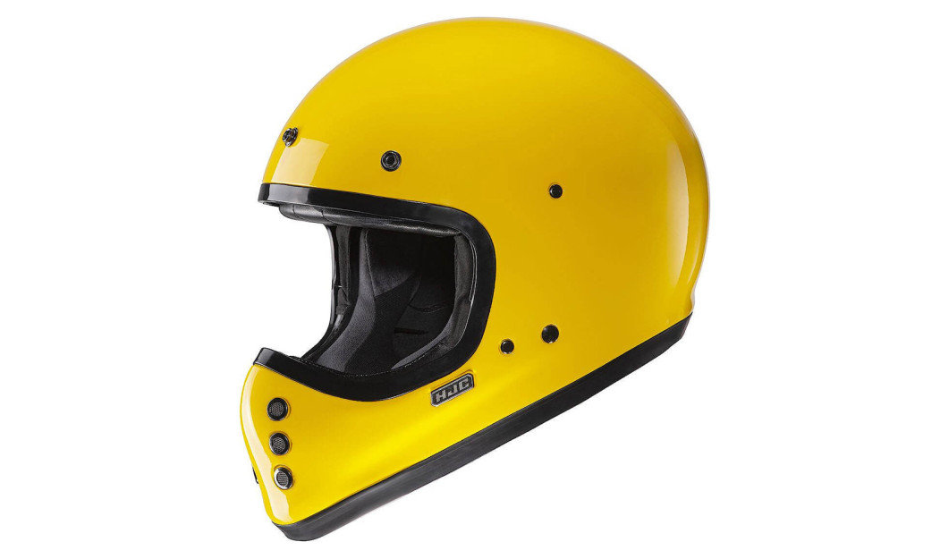HJC V60 ΚΡΑΝΟΣ ΜΗΧΑΝΗΣ KEVLAR OFF ROAD VINTAGE DEEP YELLOW