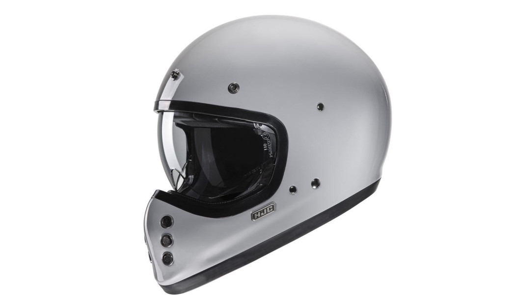 HJC V60 ΚΡΑΝΟΣ ΜΗΧΑΝΗΣ KEVLAR OFF ROAD VINTAGE N.GREY