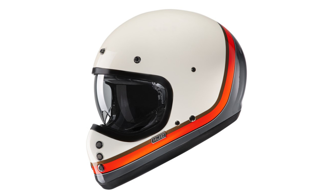 HJC V60 SCOBY MC7 ΚΡΑΝΟΣ ΜΗΧΑΝΗΣ KEVLAR OFF ROAD VINTAGE BEIGE