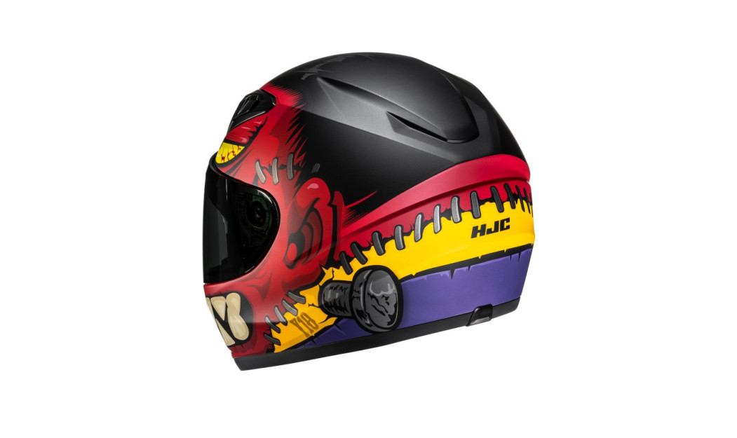 HJC Y10 FRANK ΠΑΙΔΙΚΟ ΚΡΑΝΟΣ ΜΗΧΑΝΗΣ FULL FACE RED