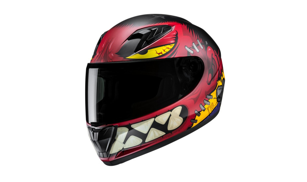 HJC Y10 FRANK ΠΑΙΔΙΚΟ ΚΡΑΝΟΣ ΜΗΧΑΝΗΣ FULL FACE RED