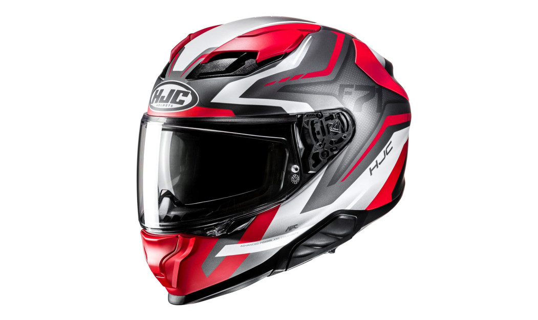 HJC F71 FES MC1SF ΚΡΑΝΟΣ FULL FACE RED WHITE GREY