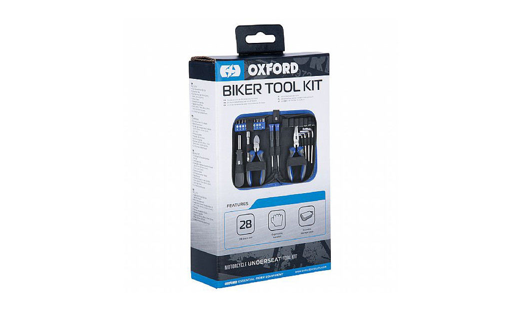 ΣΕΤ ΕΡΓΑΛΕΙΩΝ ΜΟΤΟΣΥΚΛΕΤΑΣ OXFORD BIKER TOOL KIT 28 ΤΕΜ.