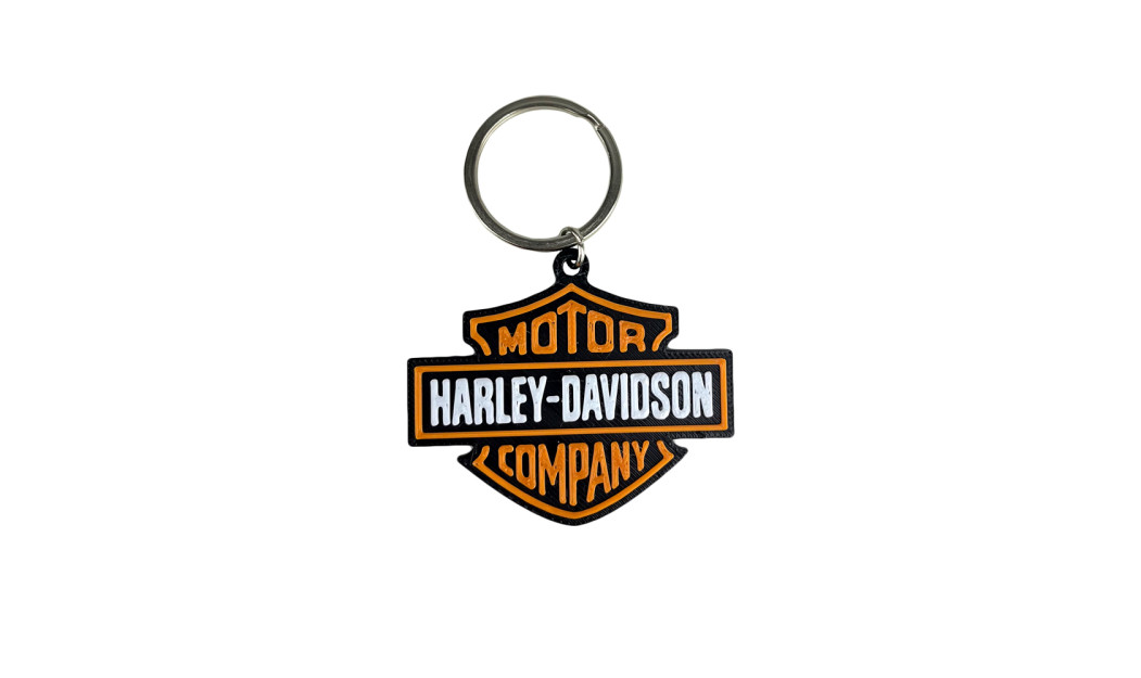 ΧΕΙΡΟΠΟΙΗΤΟ ΜΠΡΕΛΟΚ ΚΛΕΙΔΙΩΝ HARLEY DAVIDSON 3D ΑΝΑΓΛΥΦΟ