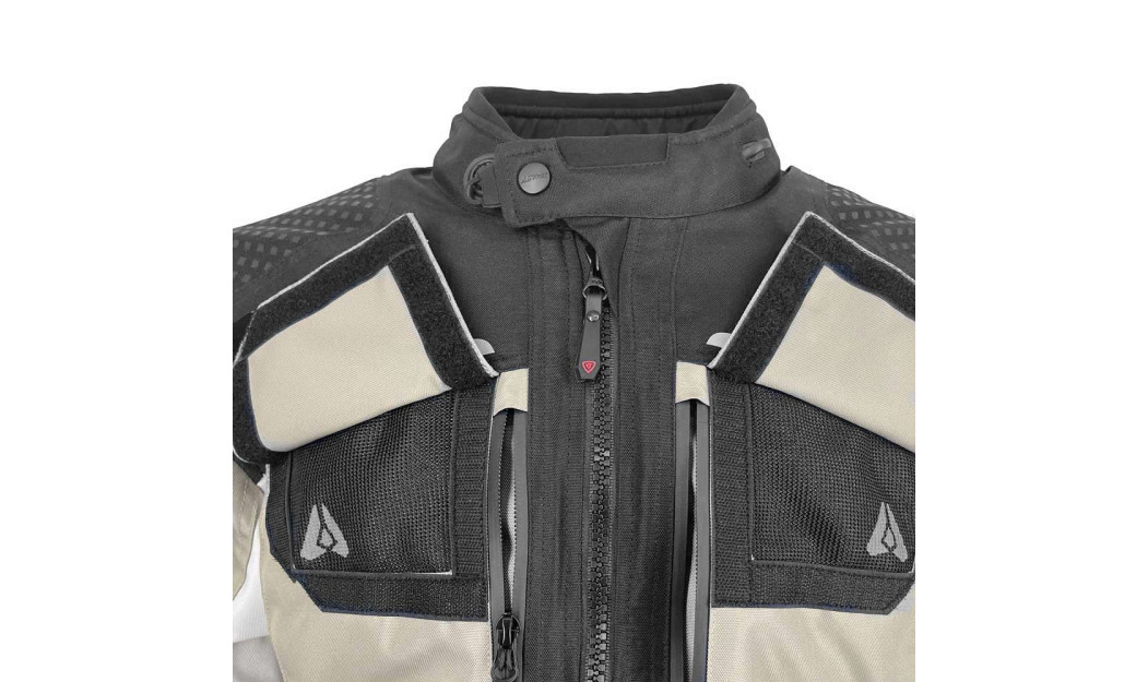 AGVPRO COMMANDER TOURING ΜΠΟΥΦΑΝ ΜΗΧΑΝΗΣ 4 ΕΠΟΧΩΝ BEIGE/BLACK 