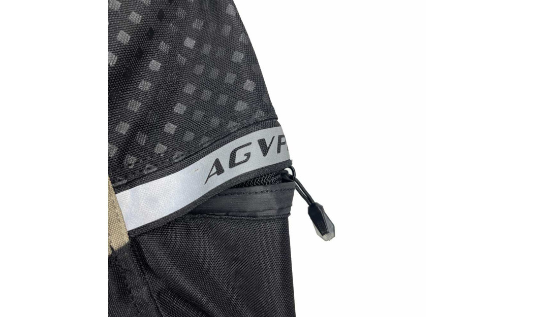AGVPRO COMMANDER TOURING ΜΠΟΥΦΑΝ ΜΗΧΑΝΗΣ 4 ΕΠΟΧΩΝ BEIGE/BLACK 