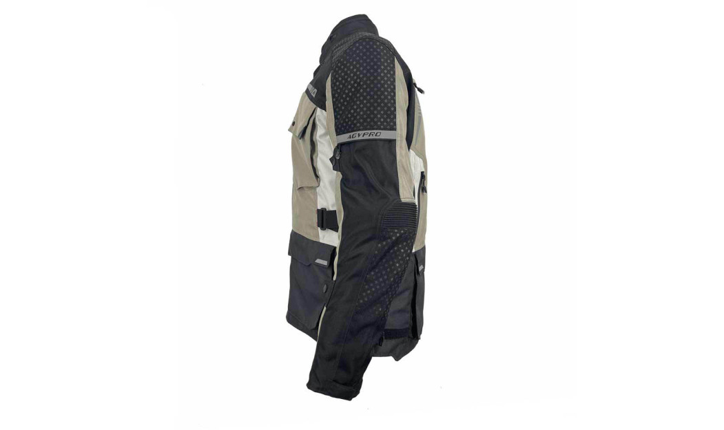 AGVPRO COMMANDER TOURING ΜΠΟΥΦΑΝ ΜΗΧΑΝΗΣ 4 ΕΠΟΧΩΝ BEIGE/BLACK 