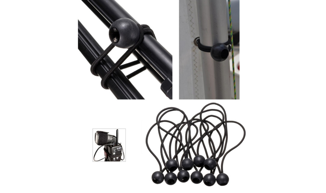 BUNGEE BALL ΕΛΑΣΤΙΚΟΣ ΙΜΑΝΤΑΣ ΜΕ ΜΠΙΛΙΑ 8 TEM 22cm