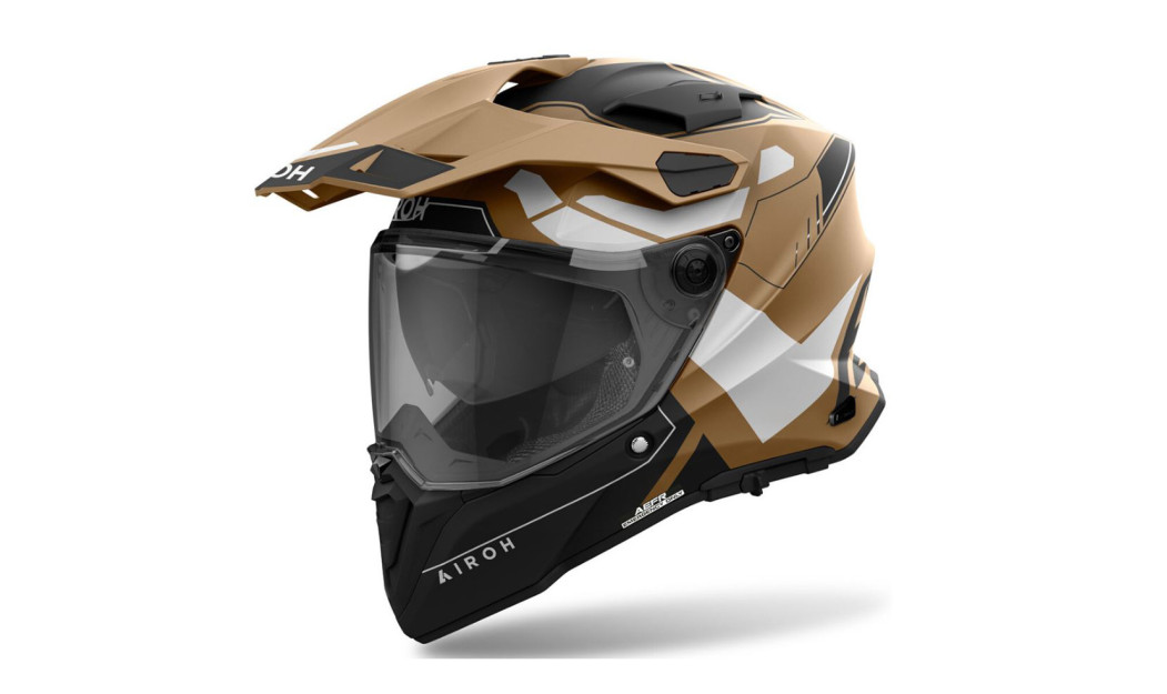 ΚΡΑΝΟΣ FULL FACE ENDURO AIROH COMMANDER II REVEAL SAND 