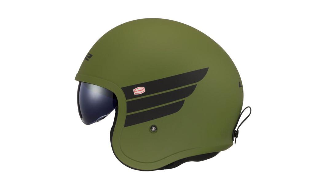 LS2 SPITFIRE II OF599 RETRO ΚΡΑΝΟΣ JET MATT MILITARY GREEN