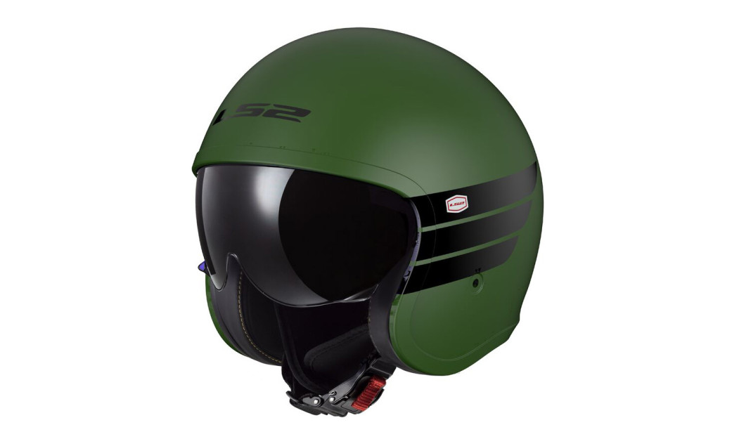 LS2 SPITFIRE II OF599 RETRO ΚΡΑΝΟΣ JET MATT MILITARY GREEN