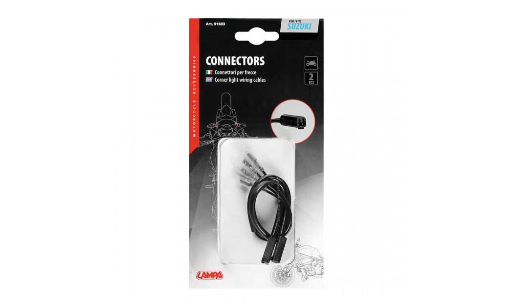 LAMPA ΚΑΛΩΔΙΩΣΗ ΓΙΑ ΣΥΝΔΕΣΗ LED ΦΛΑΣ SUZUKI 