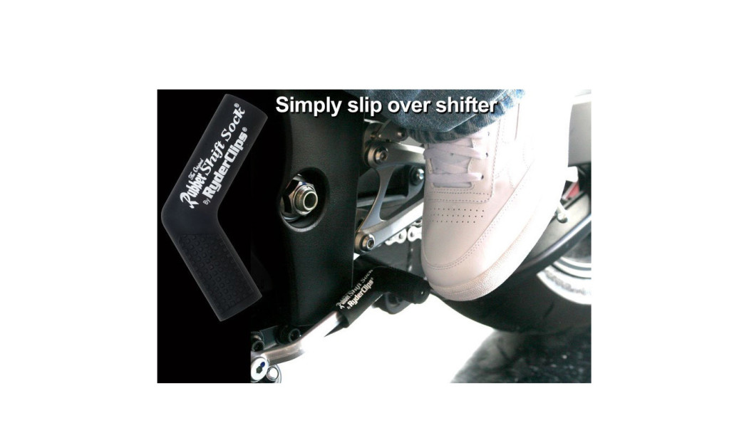 RYDERCLIPS RUBBER SHIFT SOCK ΠΡΟΣΤΑΤΕΥΤΙΚΟ ΛΕΒΙΕ ΤΑΧΥΤΗΤΩΝ ΜΑΥΡΟ