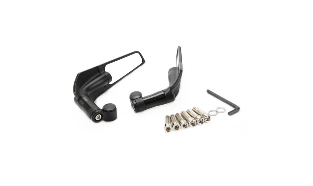 UNIVERSAL ΚΑΘΡΕΠΤΕΣ ΜΗΧΑΝΗΣ RACING CNC ΡΥΘΜΙΖΟΜΕΝΟΙ 8MM/ 10MM ΜΑΥΡΟΙ