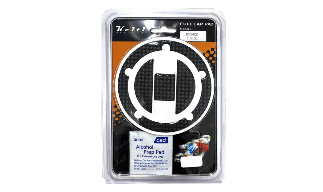 KEITI CARBON FUEL CAP PAD ΑΥΤΟΚΟΛΛΗΤΟ ΤΑΠΑΣ ΒΕΝΖΙΝΗΣ ΓΙΑ SUZUKI 2003-