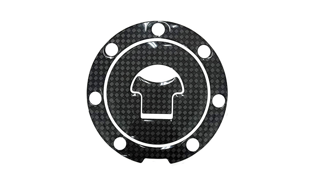 ΑΥΤΟΚΟΛΛΗΤΟ ΤΑΠΑΣ ΒΕΝΖΙΝΗΣ CARBON KEITI FUEL CAP PAD ΓΙΑ HONDA 