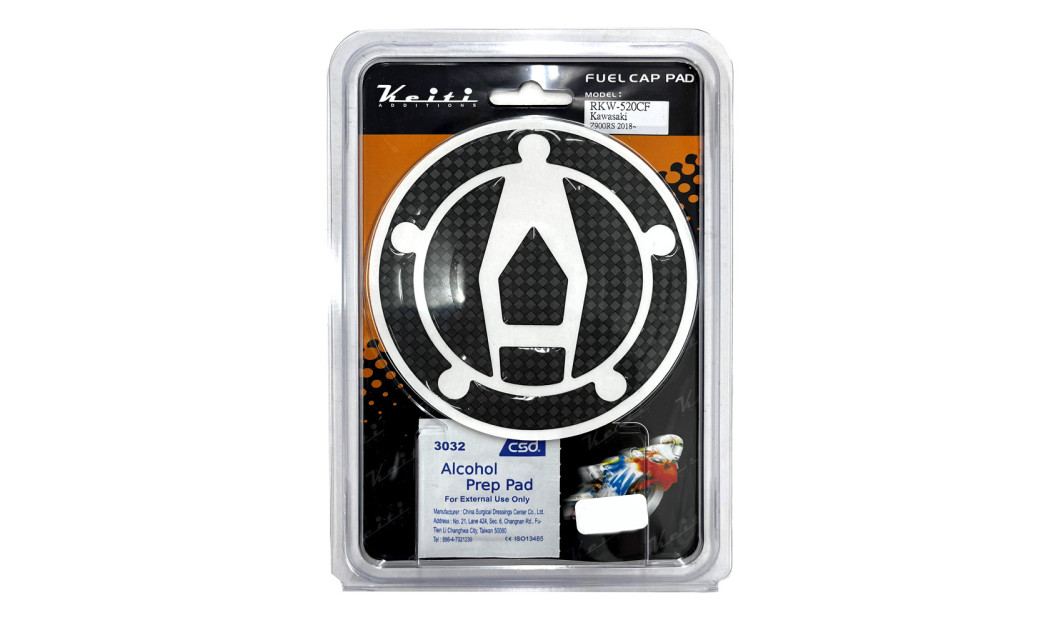 KEITI CARBON FUEL CAP PAD ΑΥΤΟΚΟΛΛΗΤΟ ΤΑΠΑΣ ΒΕΝΖΙΝΗΣ ΓΙΑ KAWASAKI Z900RS 2018-