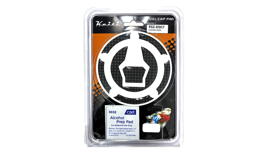 KEITI CARBON FUEL CAP PAD ΑΥΤΟΚΟΛΛΗΤΟ ΤΑΠΑΣ ΒΕΝΖΙΝΗΣ ΓΙΑ SUZUKI GSXR 2021-