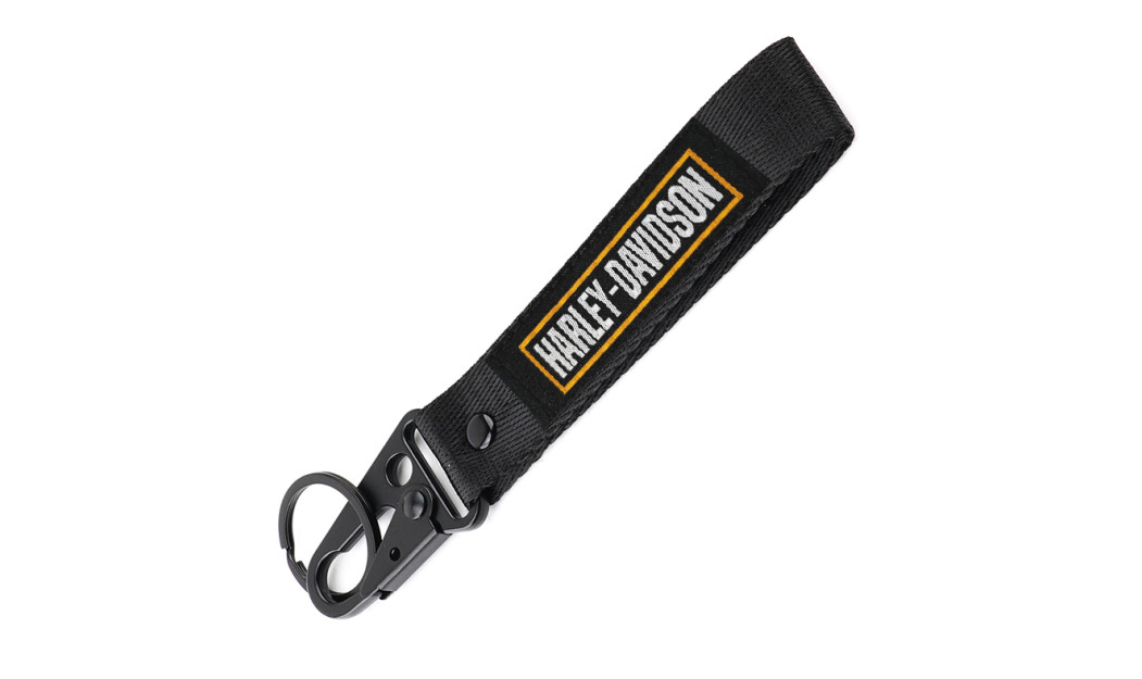 CARABINER HARLEY DAVIVDSON ΜΠΡΕΛΟΚ ΥΦΑΣΜΑΤΙΝΟ ΔΙΠΛΗΣ ΟΨΗΣ 