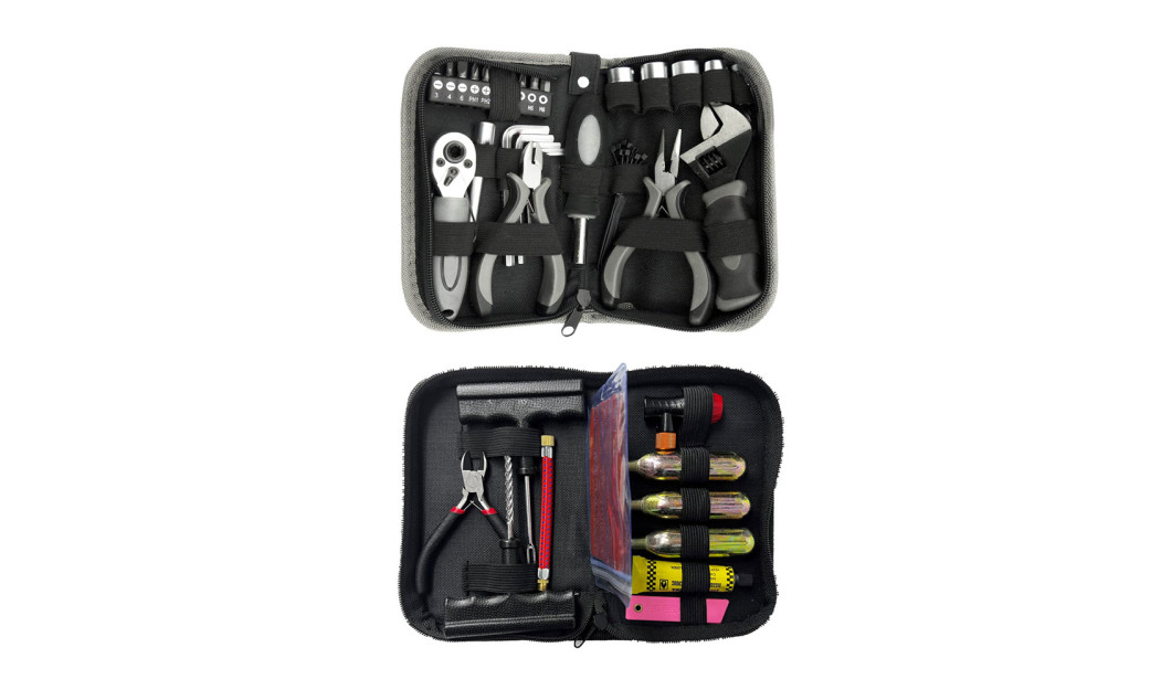 AGVPRO MECHANIC DUO PACK ΚΙΤ ΕΠΙΣΚΕΥΗΣ ΕΛΑΣΤΙΚΩΝ & ΚΙΤ ΜΟΤΟ ΕΡΓΑΛΕΙΩΝ 1+1 