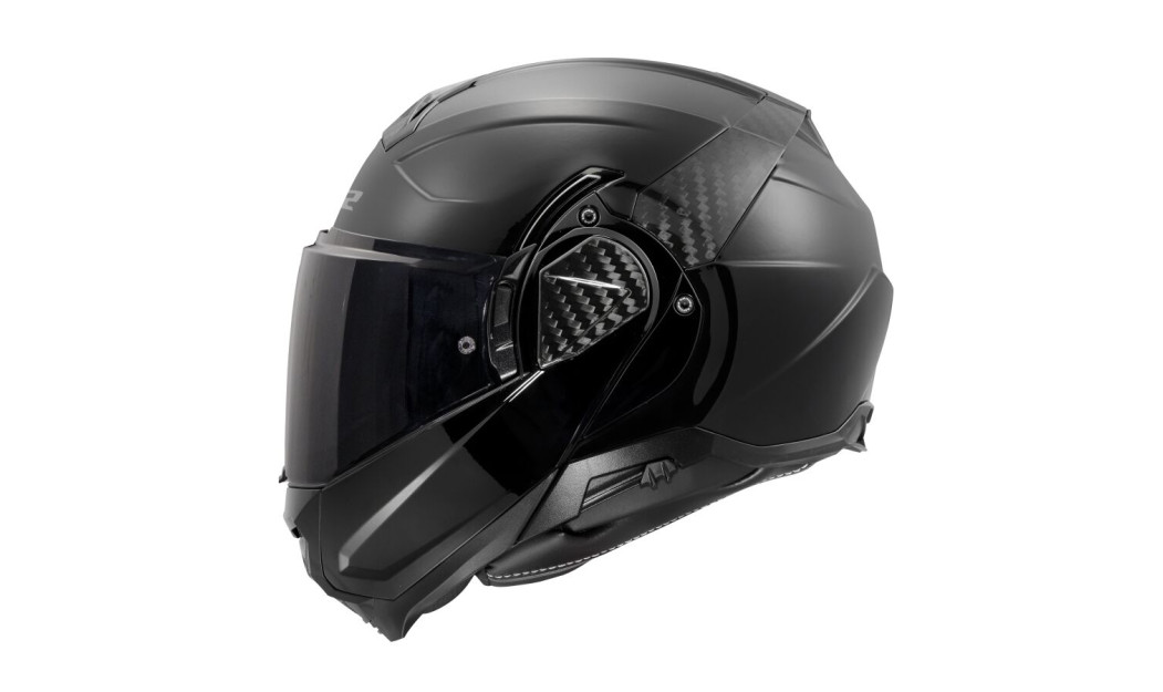 LS2 ADVANT II FF910 ΚΡΑΝΟΣ FLIP UP GLOSS BLACK