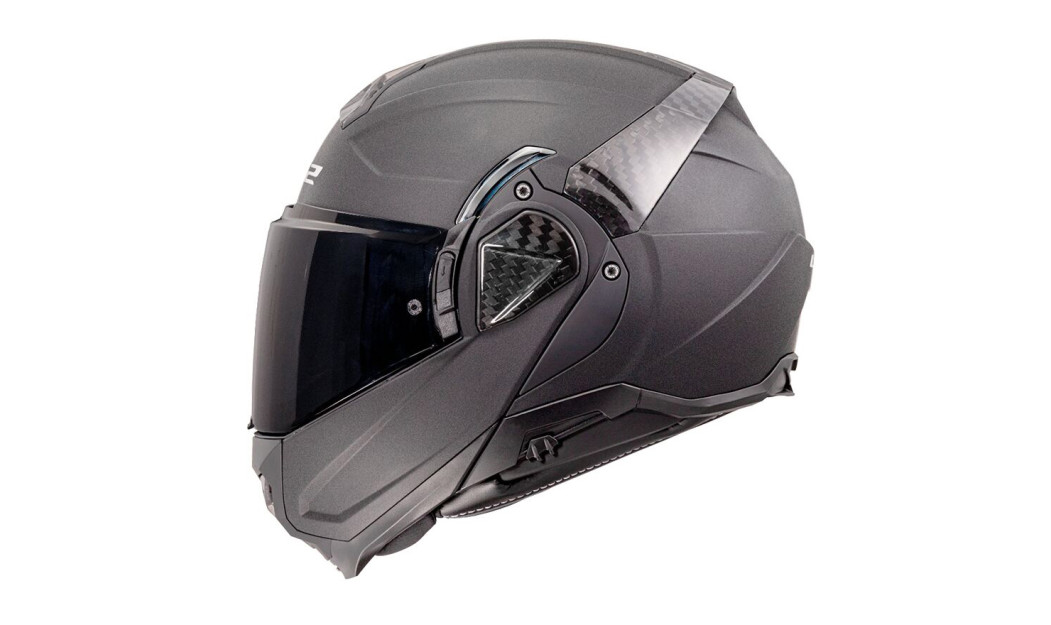 LS2 ADVANT II FF910 ΚΡΑΝΟΣ FLIP UP MATT TITANIUM