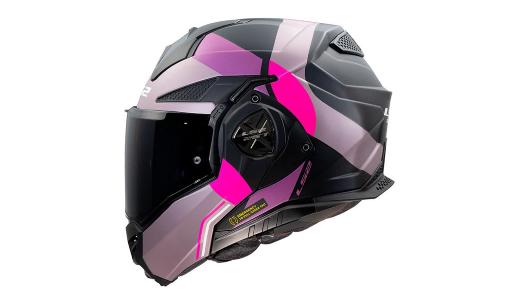 LS2 FF901 ADVANT X ULTRA ΚΡΑΝΟΣ FLIP UPMATT PINK PURPLE