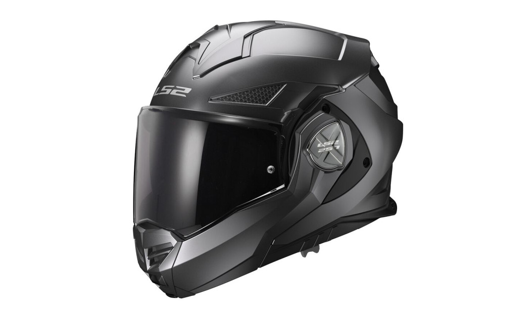 LS2 FF901 ADVANT X ΚΡΑΝΟΣ FLIP UP MATT TITANIUM