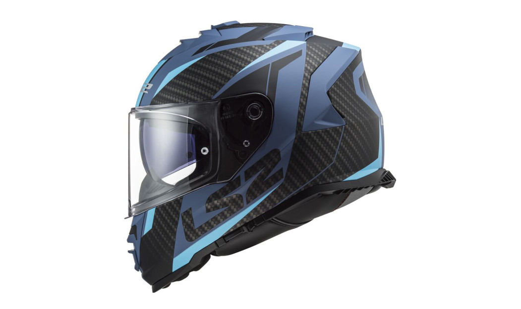 LS2 FF800 STORM II RACER ΚΡΑΝΟΣ FULL FACE MATT BLACK BLUE