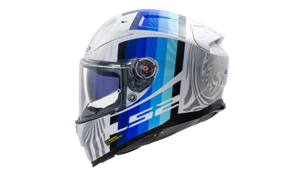 LS2 VECTOR II FF811 FREEDOM ΚΡΑΝΟΣ FULL FACE SILVER BLUE