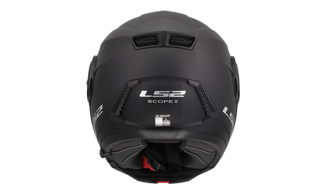 LS2 SCOPE II FF902 ΚΡΑΝΟΣ FLIP UP MATT BLACK 