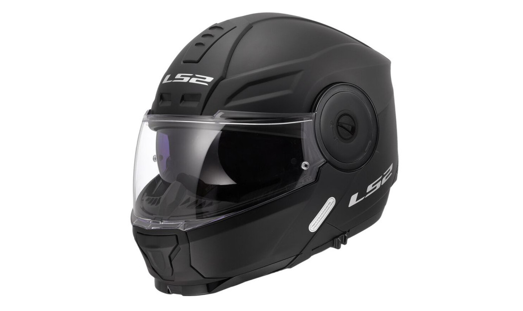 LS2 SCOPE II FF902 ΚΡΑΝΟΣ FLIP UP MATT BLACK 
