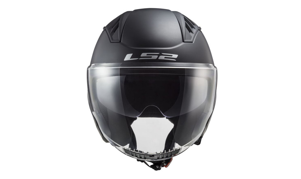LS2 COPTER II OF600 ΚΡΑΝΟΣ JET MATT BLACK