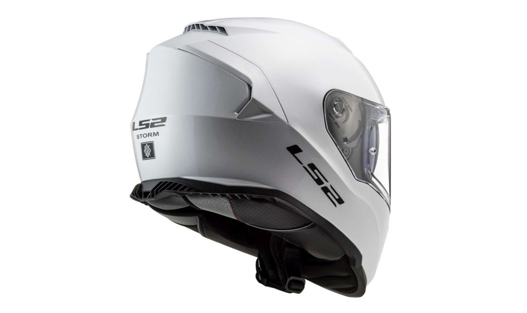 LS2 FF800 STORM II ΚΡΑΝΟΣ FULL FACE SOLID WHITE