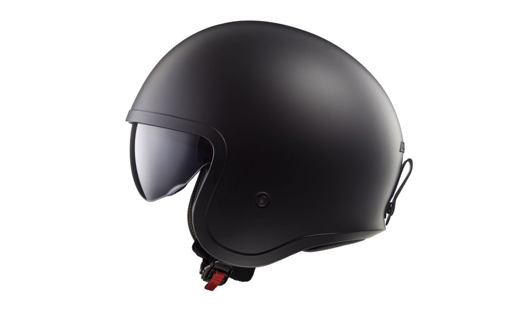 LS2 SPITFIRE II OF599 ΚΡΑΝΟΣ JET SOLID MATT BLACK